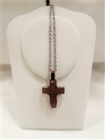 Collana Boccadamo Uomo in Acciaio AGR088 CROCE - AGR088 CROCE